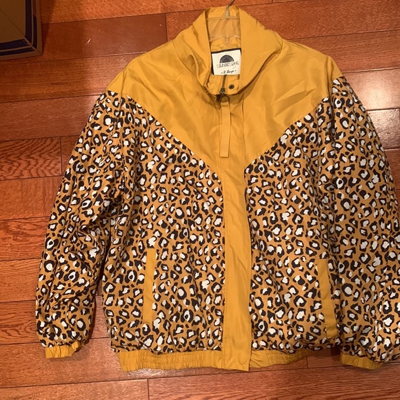 NWT Cheetah Print Windbreaker - Picture 5 of 10